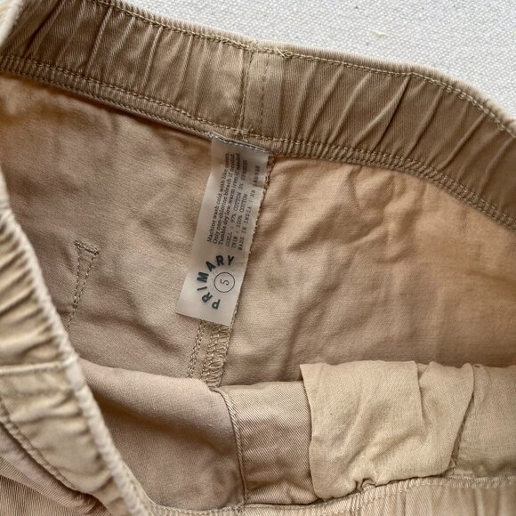 Primary Stretch Chino Drawstring Pant, Light Khaki, Size 5, GUC, Pair #3 - Picture 11 of 12
